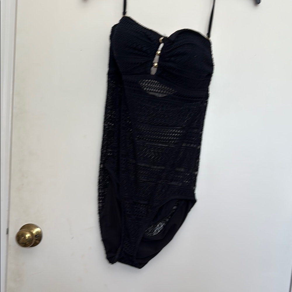 Ralph Lauren Black One-Piece Swimsuit